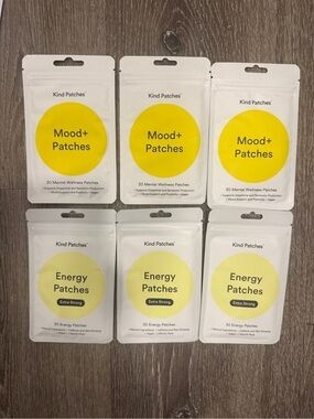 Kind Patches Mood+ & Extra Strong Energy Patches – 6 Packs / 180 Patches